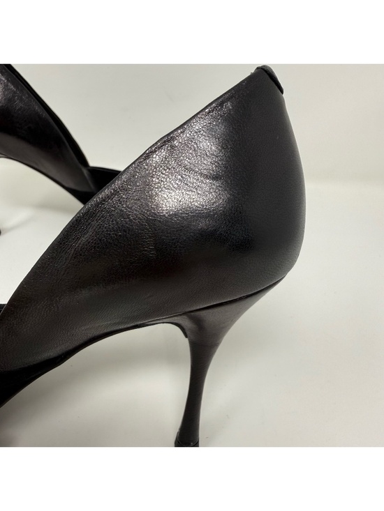 New Jeffrey Campbell Volturi Pump Black Suede Combo Sz 7 - Picture 10 of 12